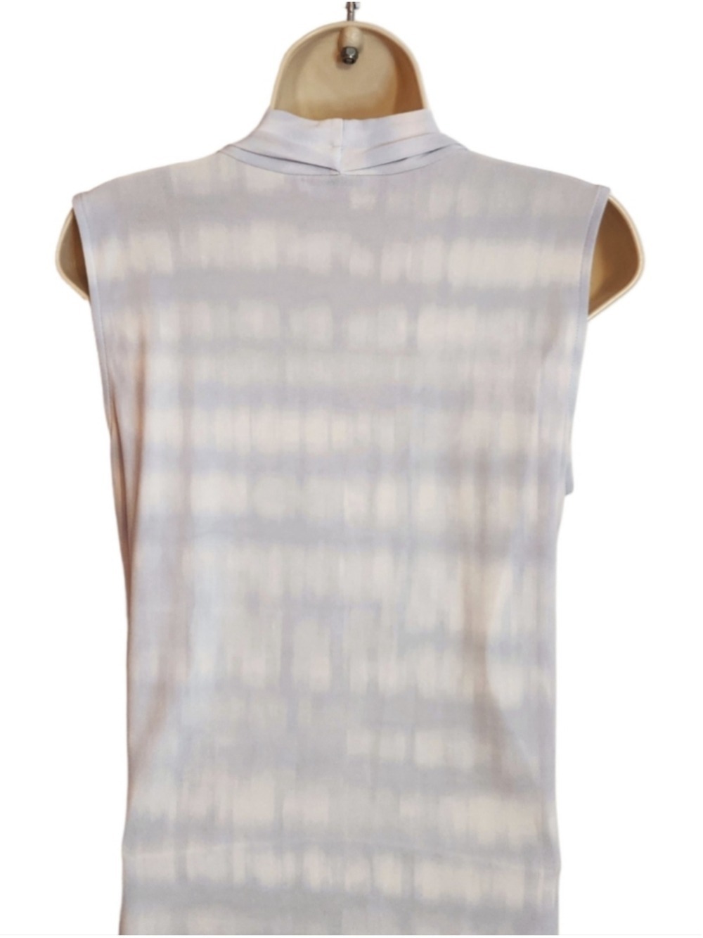 Calvin Klein Blue Tie Dye Sleeveless Blouse Large - Picture 5 of 9